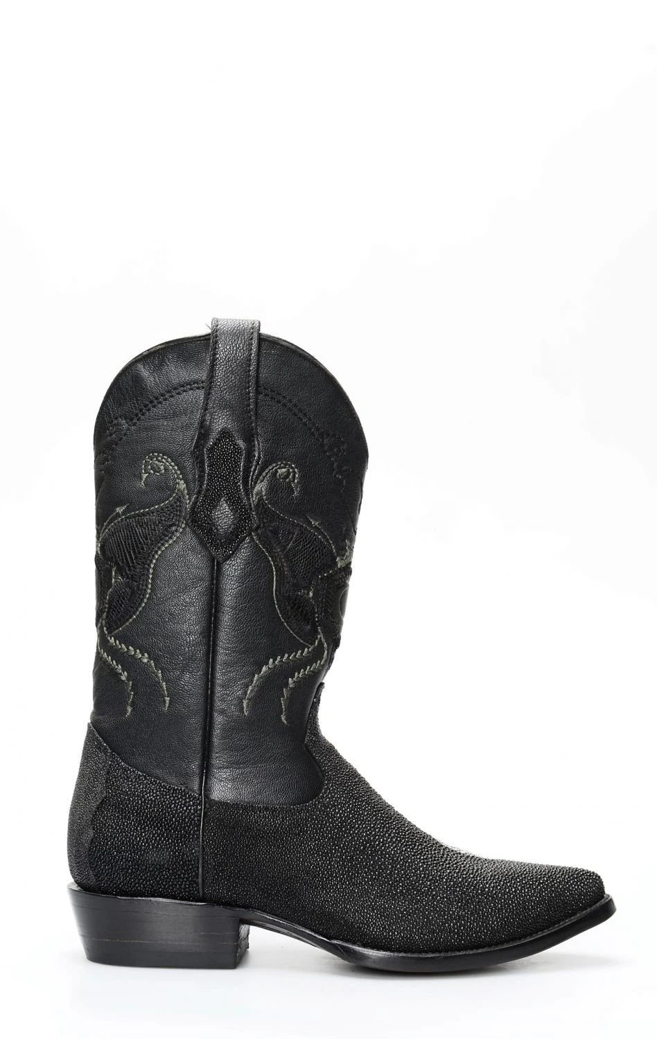 Stivali Cuadra In Pelle Di Manta Nera 3 Stivali Cuadra In Pelle Di Manta Nera