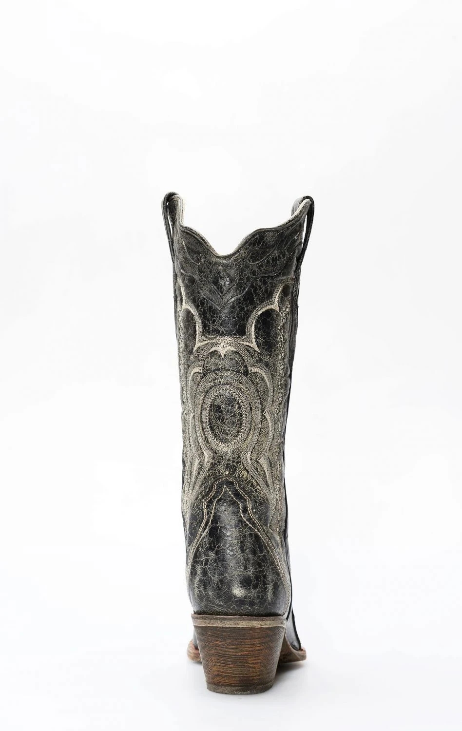 Stivali Texani Frida By Cuadra In Pelle Spazzolata Nera E Grigia 7 Stivali Texani Frida By Cuadra In Pelle Spazzolata Nera E Grigia - immagine 5