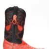 Stivali Texani Cuadra In Pelle Di Spalla Di Struzzo Rosso -Tony Lama Italia 2024 0 1326e261 1500