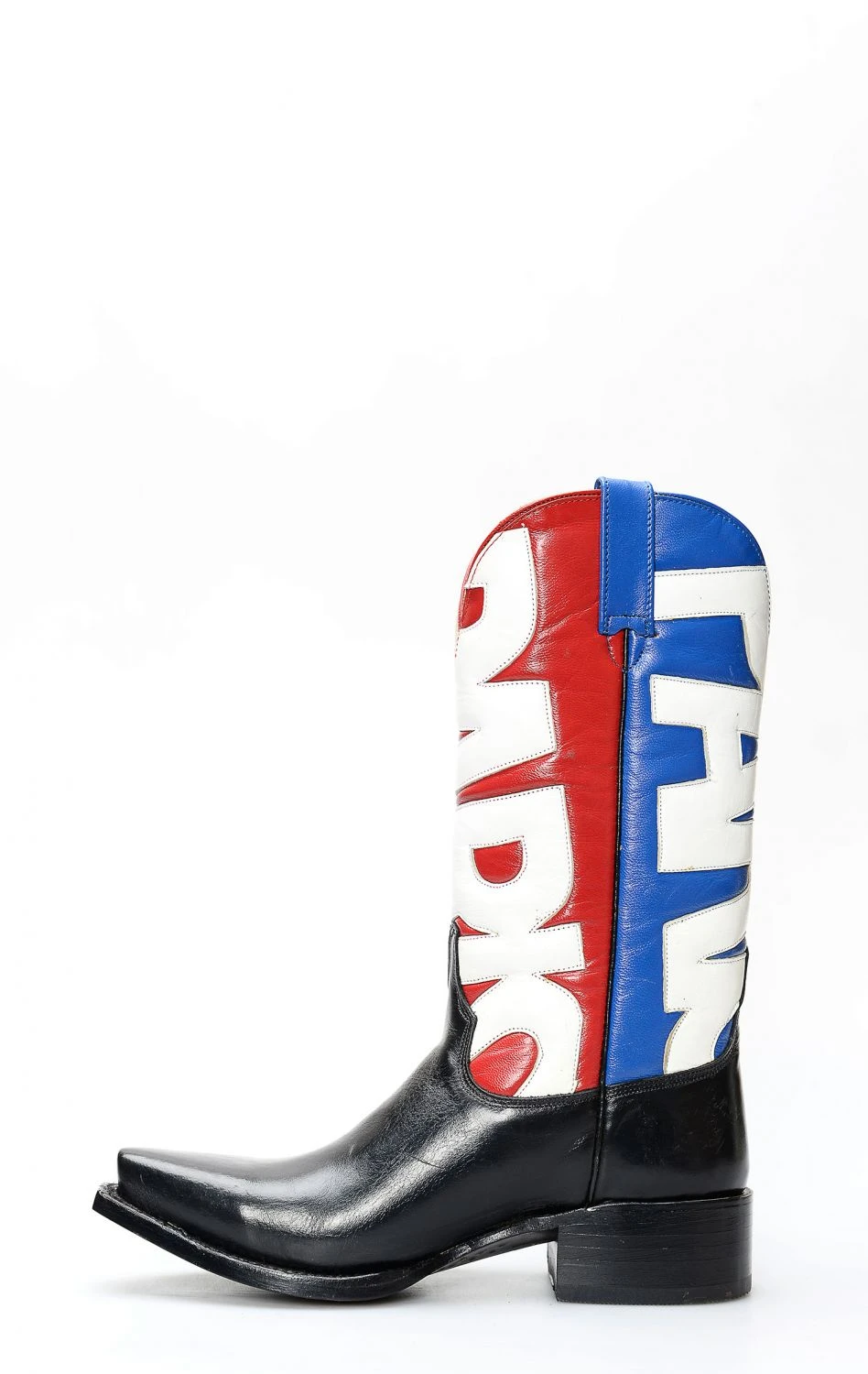 Stivali Texani Mexicana Con Gambale Colorato A Bandiera 6 Stivali Texani Mexicana Con Gambale Colorato A Bandiera - immagine 4
