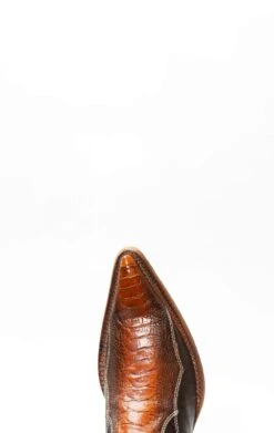 Stivali Cuadra In Pelle Di Gamba Di Struzzo Sfumato Con Cerniera -Tony Lama Italia 2024 0 1f20731a 1500