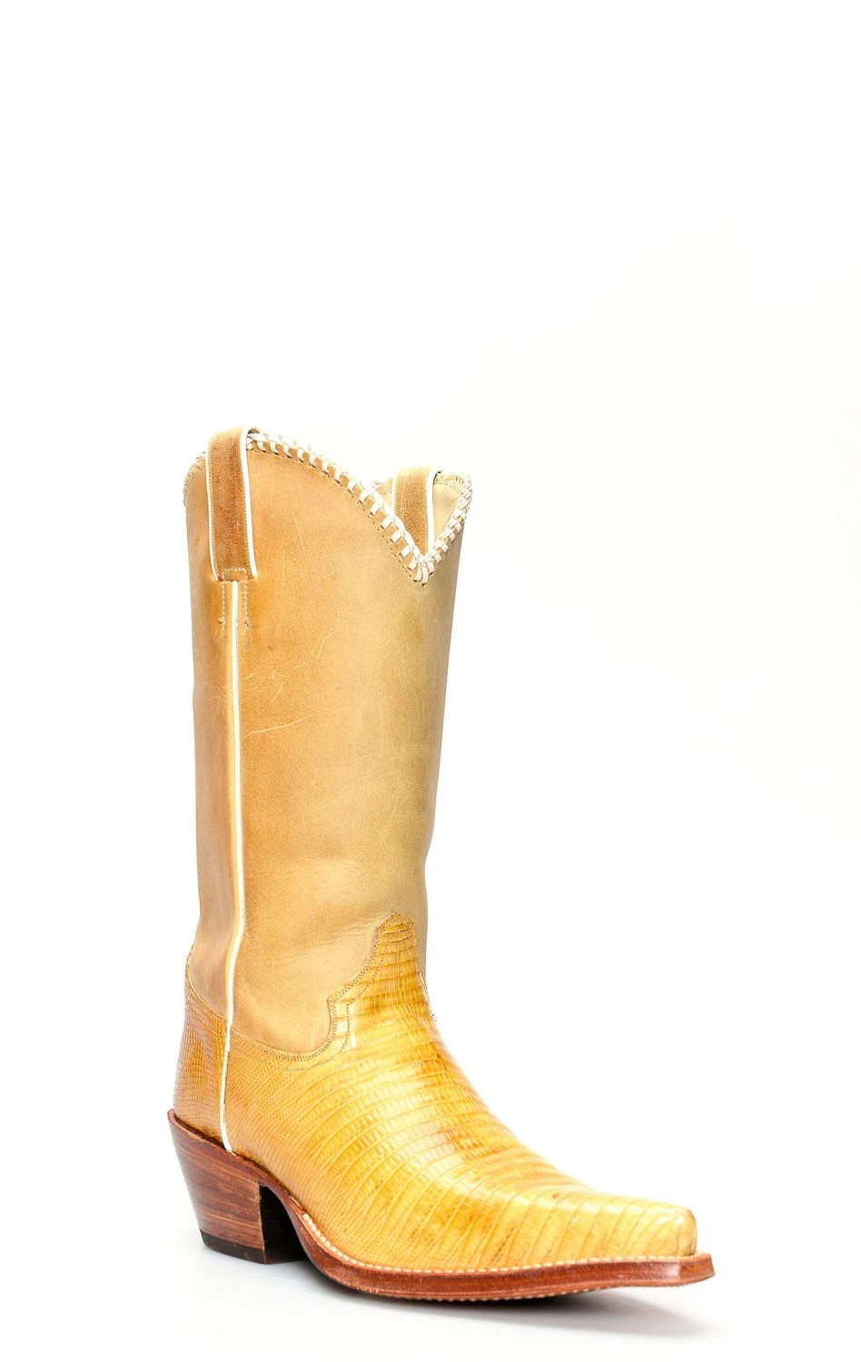 Stivali Texani Tony Mora In Lucertola Chiaro 4 Stivali Texani Tony Mora In Lucertola Chiaro - immagine 2