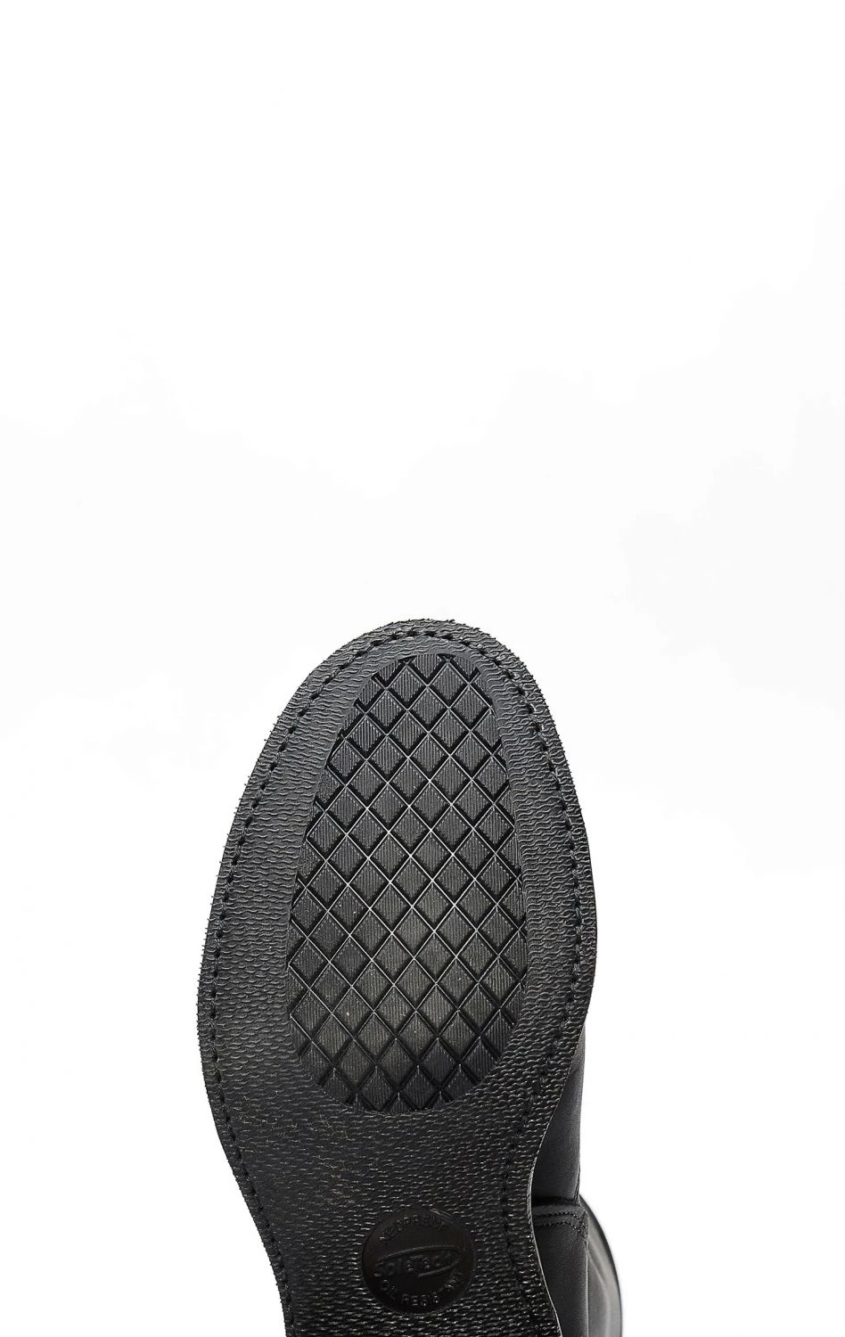 Stivali Stivali Walker In Pelle Ingrassata Nera Con Punta In Acciaio 8 Stivali Stivali Walker In Pelle Ingrassata Nera Con Punta In Acciaio - immagine 6