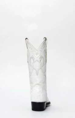 Stivali Texani Cuadra Bianco Di Pancia Di Struzzo Con Puntale In Spalla -Tony Lama Italia 2024 0 2912ee44 1500