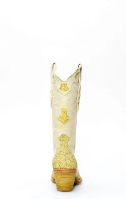 Stivali Texani Frida By Cuadra In Pelle Con Puntale In Manta Verde -Tony Lama Italia 2024 0 2ee6f426 1500