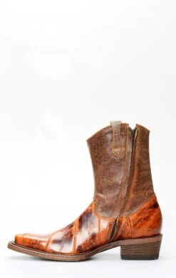 Stivali Cuadra In Pelle Di Anguilla Rosso Sfumato Con Cerniera -Tony Lama Italia 2024 0 30ade626 1500