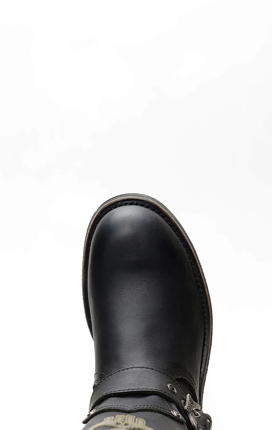 Stivali Liberty Black In Pelle Nera Con Inserto Del Logo E Conchos 9 Stivali Liberty Black In Pelle Nera Con Inserto Del Logo E Conchos - immagine 7