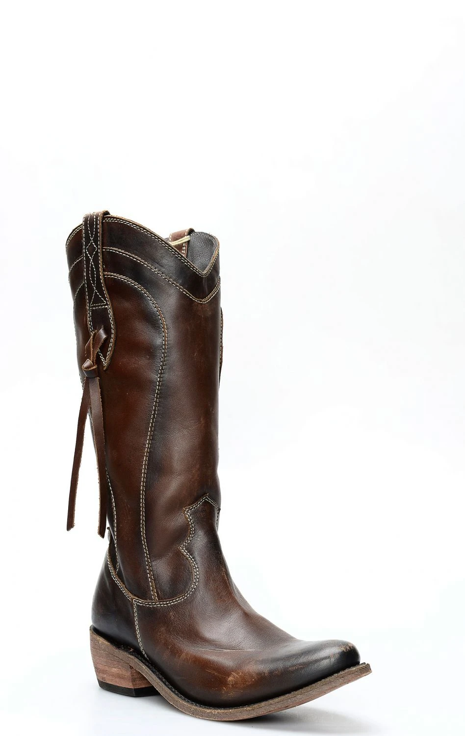 Stivali Liberty Black Testa Di Moro Con Gambale Alto Punta Tonda 4 Stivali Liberty Black Testa Di Moro Con Gambale Alto Punta Tonda - immagine 2