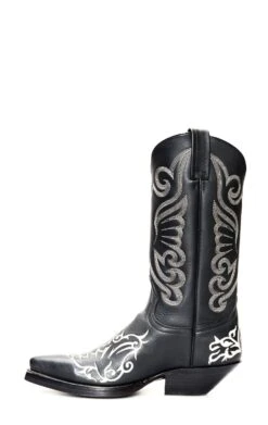 Stivali Jalisco Nero Con Ricamo Bianco A Contrasto -Tony Lama Italia 2024 0 53eaa307 1500