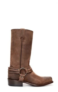 Stivali Jalisco Biker Testa Di Moro Punta Squadrata Fine