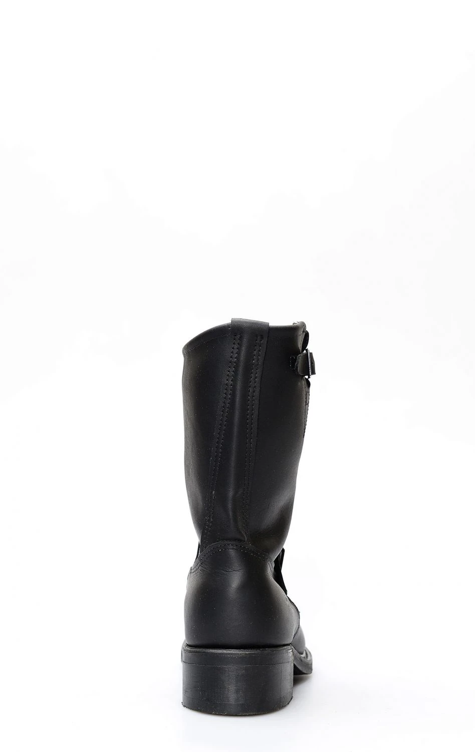 Stivali Stivali Walker In Pelle Ingrassata Nera Con Punta In Acciaio 7 Stivali Stivali Walker In Pelle Ingrassata Nera Con Punta In Acciaio - immagine 5