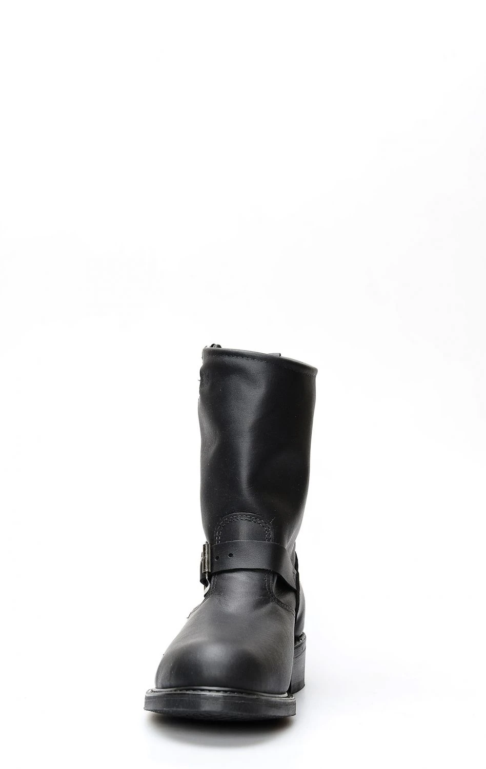 Stivali Stivali Walker In Pelle Ingrassata Nera Con Punta In Acciaio 5 Stivali Stivali Walker In Pelle Ingrassata Nera Con Punta In Acciaio - immagine 3