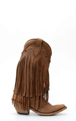 Stivali Liberty Black Con Frange