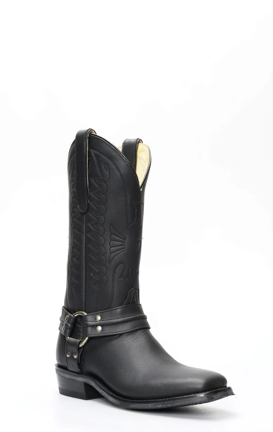 Stivali Jalisco Biker In Pelle Nera 4 Stivali Jalisco Biker In Pelle Nera - immagine 2