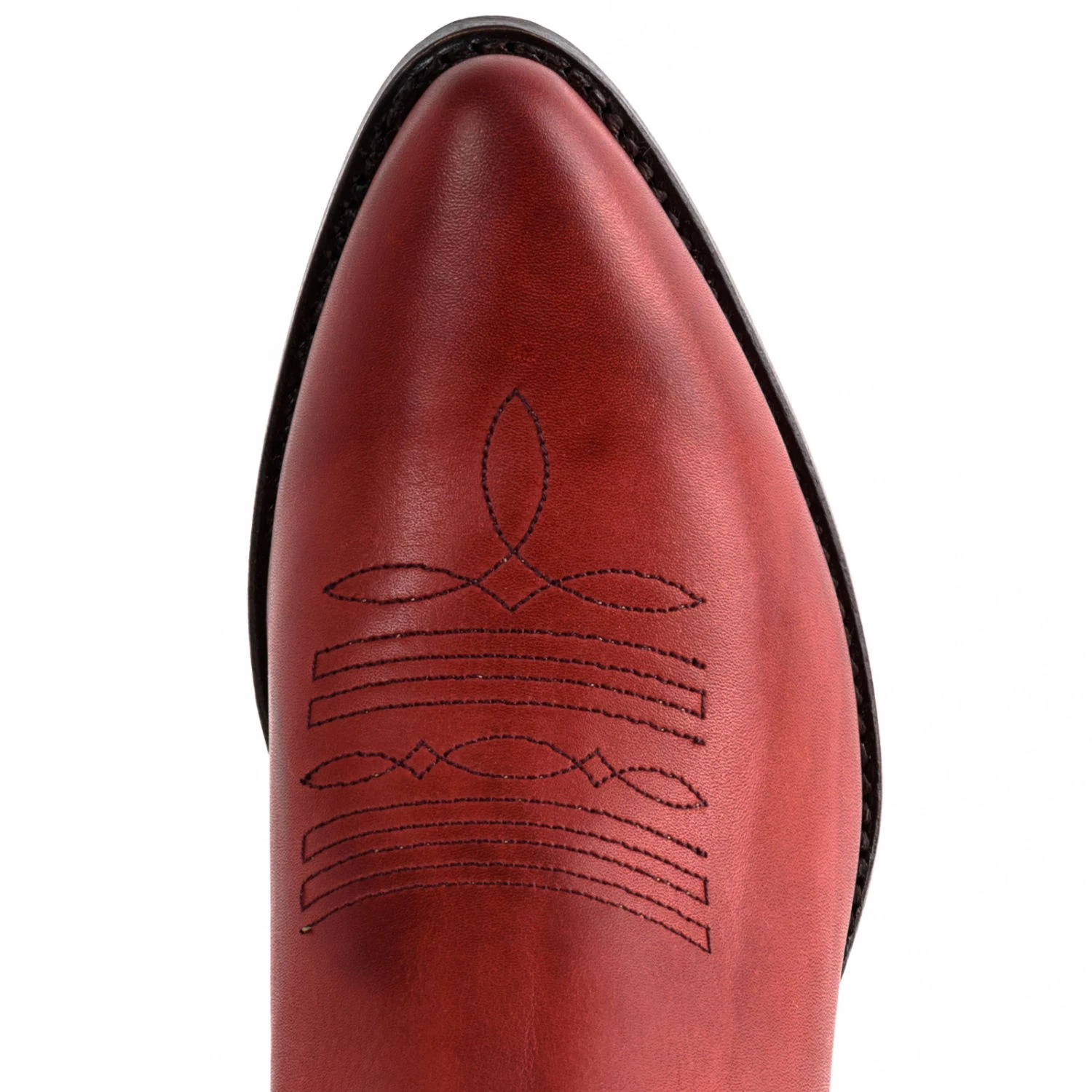 Stivali Texani Corti Rosso 6 Stivali Texani Corti Rosso - immagine 4