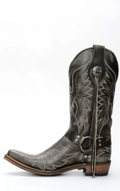 Stivali Liberty Black In Pelle Spazzolata Nera Con Ricami -Tony Lama Italia 2024 0 905704ee 1500