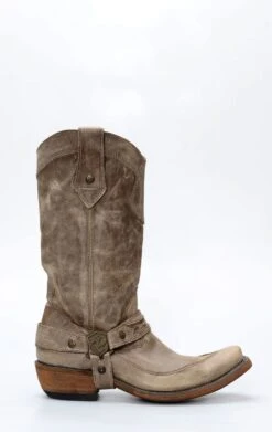 Stivali Liberty Black Testa Di Moro Con Cinturino