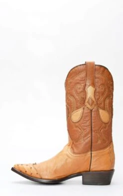 Stivali Texani Cuadra In Pancia Di Struzzo Miele Con Punta In Spalla -Tony Lama Italia 2024 0 a1c78055 1500