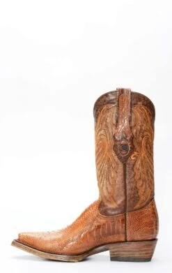 Stivali Texani Cuadra In Pelle Di Gamba Di Struzzo Colore Miele -Tony Lama Italia 2024 0 a353369c 1500