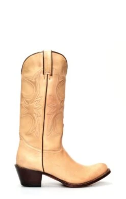 Stivali Tony Mora In Pelle Spazzolata Chiara