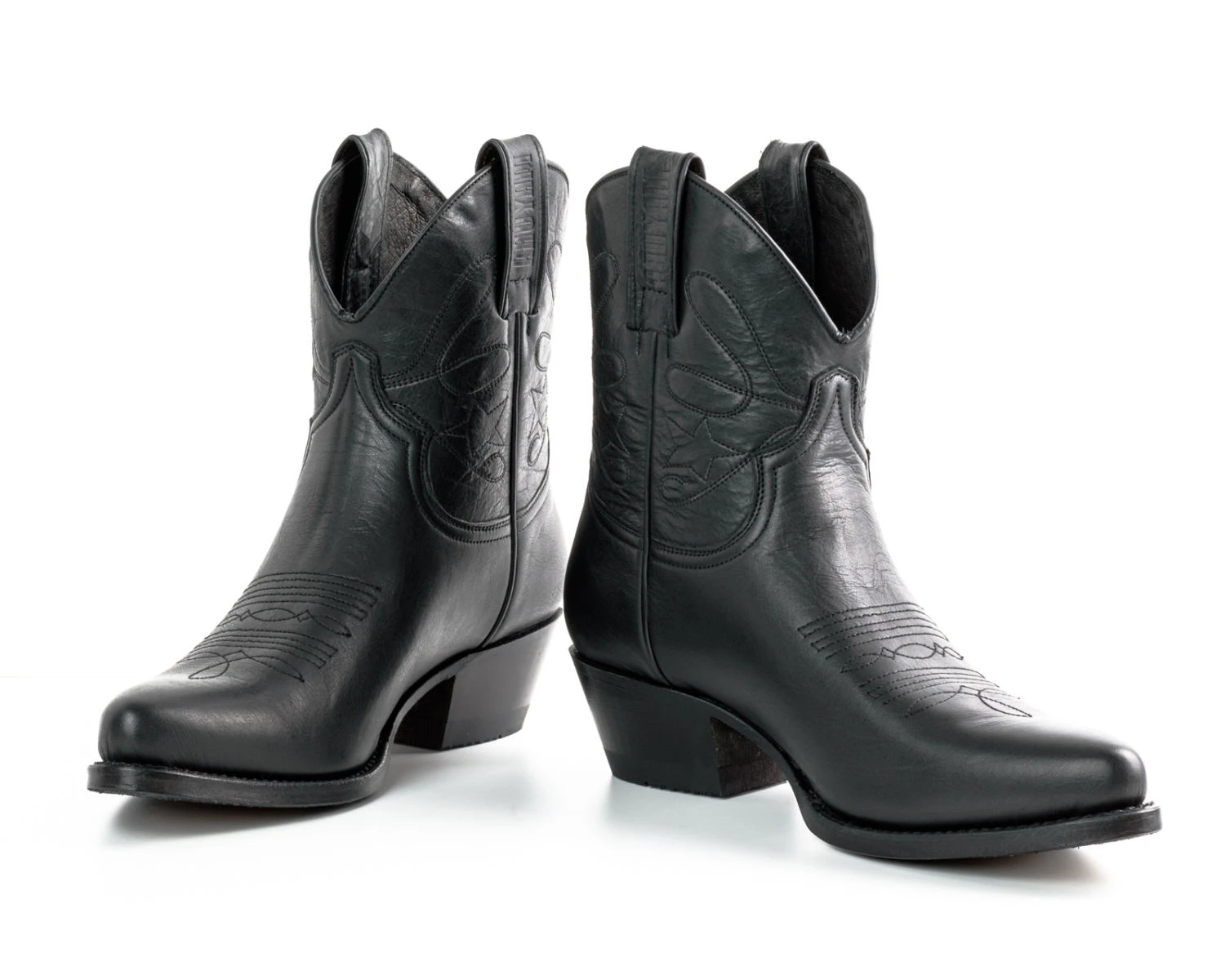 Stivali Texani Corti Stbu Nero 11 Stivali Texani Corti Stbu Nero - immagine 9