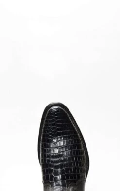 Stivali Cuadra Con Cerniera In Pelle Di Pancia Di Coccodrillo Nero -Tony Lama Italia 2024 0 c8d6b983 1500