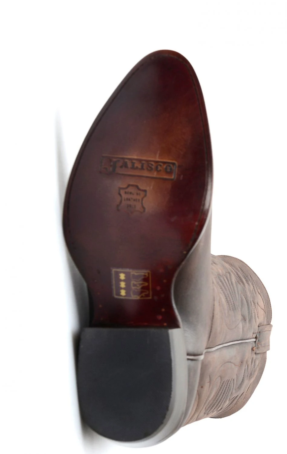 Stivali Jalisco In Pelle Grassa Testa Di Moro 8 Stivali Jalisco In Pelle Grassa Testa Di Moro - immagine 6