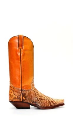 Stivali Texani Tony Mora In Pitone