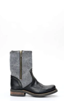 Stivali Biker Liberty Black Con Cerniera