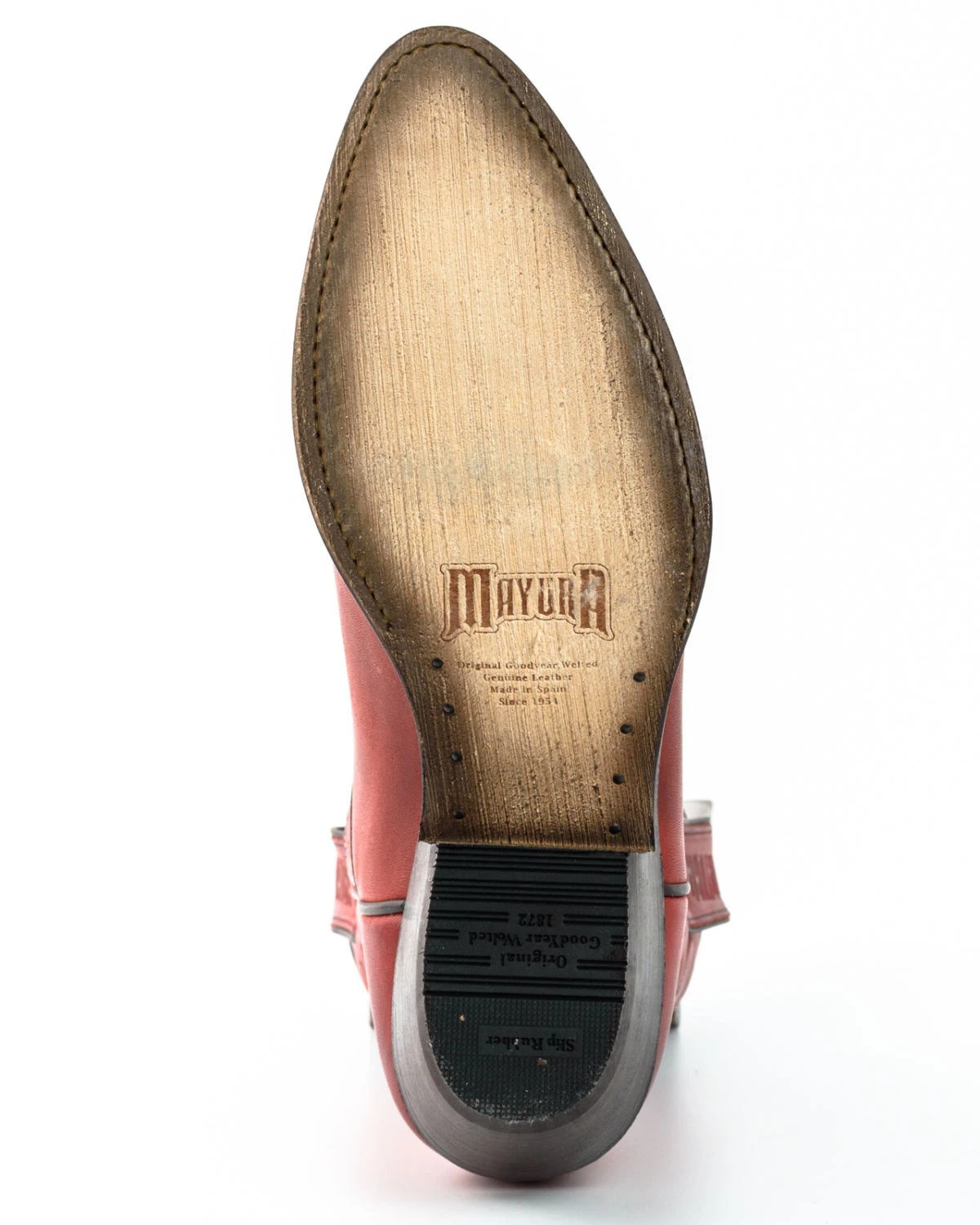 Stivali Texani Corti Rosso 7 Stivali Texani Corti Rosso - immagine 5