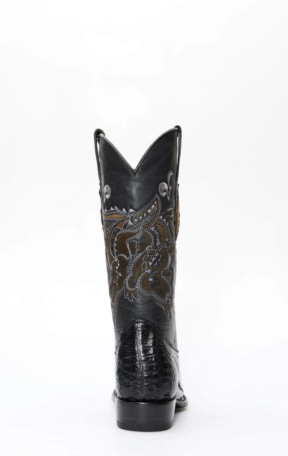 Stivali Cuadra Uomo In Coccodrillo Nero Con Punta Classica 7 Stivali Cuadra Uomo In Coccodrillo Nero Con Punta Classica - immagine 5
