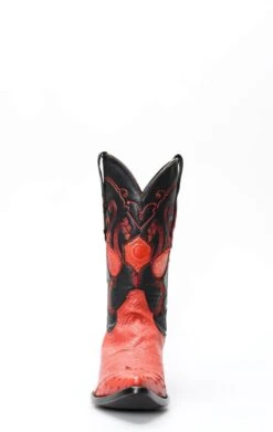 Stivali Texani Cuadra Rosso In Pelle Di Pancia Struzzo Con Puntale In Spalla -Tony Lama Italia 2024 0 f5a2deea 1500