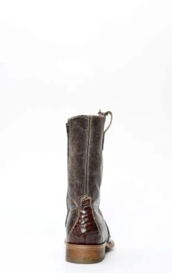 Stivali Cuadra In Pelle Di Coccodrillo Testa Di Moro Con Cerniera -Tony Lama Italia 2024 0 f93fac8c 1500