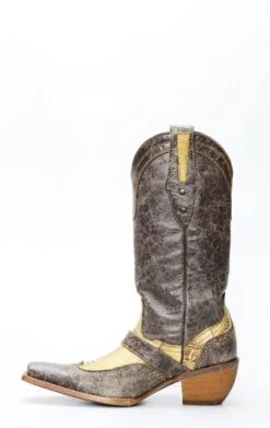 Stivali Frida By Cuadra In Pelle Di Gamba Di Struzzo Color Marrone -Tony Lama Italia 2024 0 fe0e678c 1500